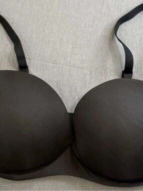 SKIMS Black Ultimate Strapless Push-Up - Women Intimates & Sleepwear
